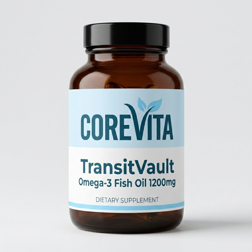 TransitVault Omega-3 Fish Oil 1200mg